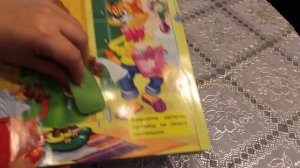 Обзор книжки "Умка" - Приключения Кота Леопольда - Одевайка