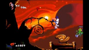 ИНТРО ЧЕРВЯК ДЖИМ 2 - ОБЗОР ГЕЙМПЛЕЯ. МУЗЫКА ИЗ EARTHWORM JIM 2 - ЗАСТАВКИ СЕГА SEGA.
