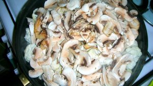 Цветная капуста с плавленым сыром