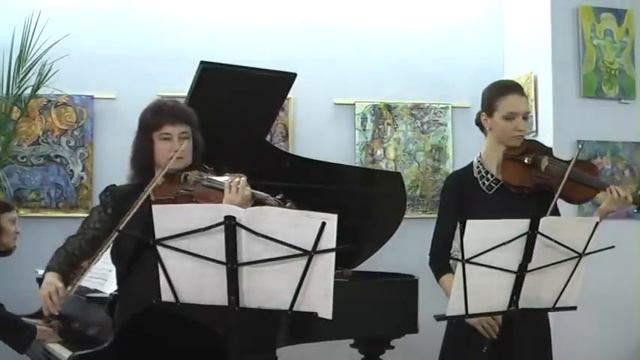 Елена Чистая. "Строфы" для двух скрипок и фортепиано. (2012г.) смотреть онлайн