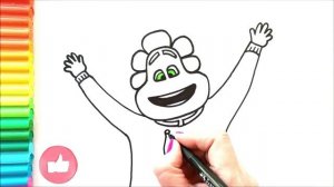 Рисунок инопланетного экипажа Зоби - Как нарисовать всмятку экипаж