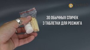 Набор выживания | Набор туриста Рыбалка+Огонь | Колба-контейнер | Выживай.РФ