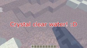 Minecraft - clear water mod 1.6.1 (download in description)