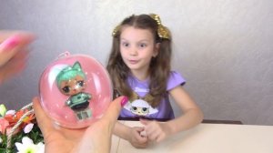 ❒ ЛОЛ - НОВОГОДНИЕ ШАРЫ и БЛЕСТЯЩИЕ КУКЛЫ - распаковка. LOL Surprise Dolls Bling Series Unboxing