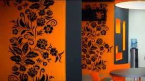 Дом. Трафареты для покраски стен