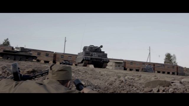 Реконструкция танкового сражения боя под с. Прохоровка" в Иркутске. 12 мая 2019 г. смотреть онлайн