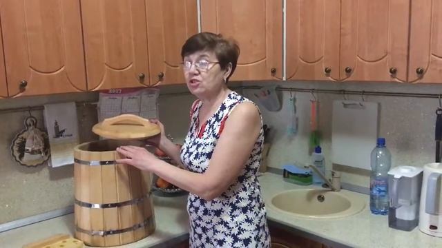 ОТЗЫВЫ О ТОВАРАХ Кадка для засолки из кедра Соления помидор огурцов, квашение капусты смотреть онлайн