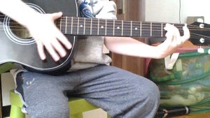 Кино - В наших глазах. Сыграл Цоя на гитаре