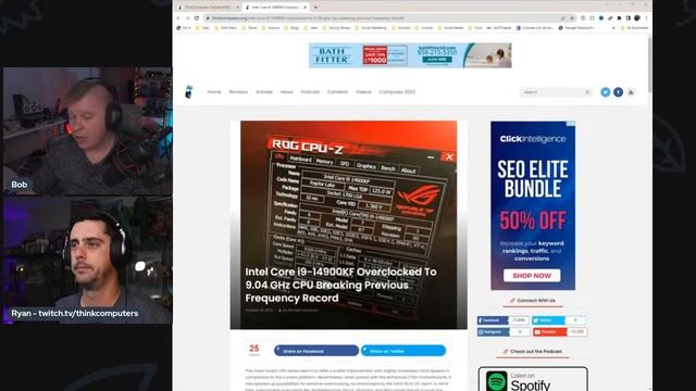 ThinkComputers Podcast #383 - GALAX RTX 4070, i9-14900KF Overclocking, New HYTE Case & More! смотреть онлайн