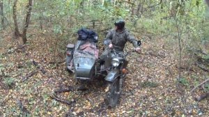 За грибами на мотоцикле