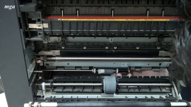 Jam 21 | Kyocera KM-2550 | Paper Jam | Step by step solutions on Jam 21