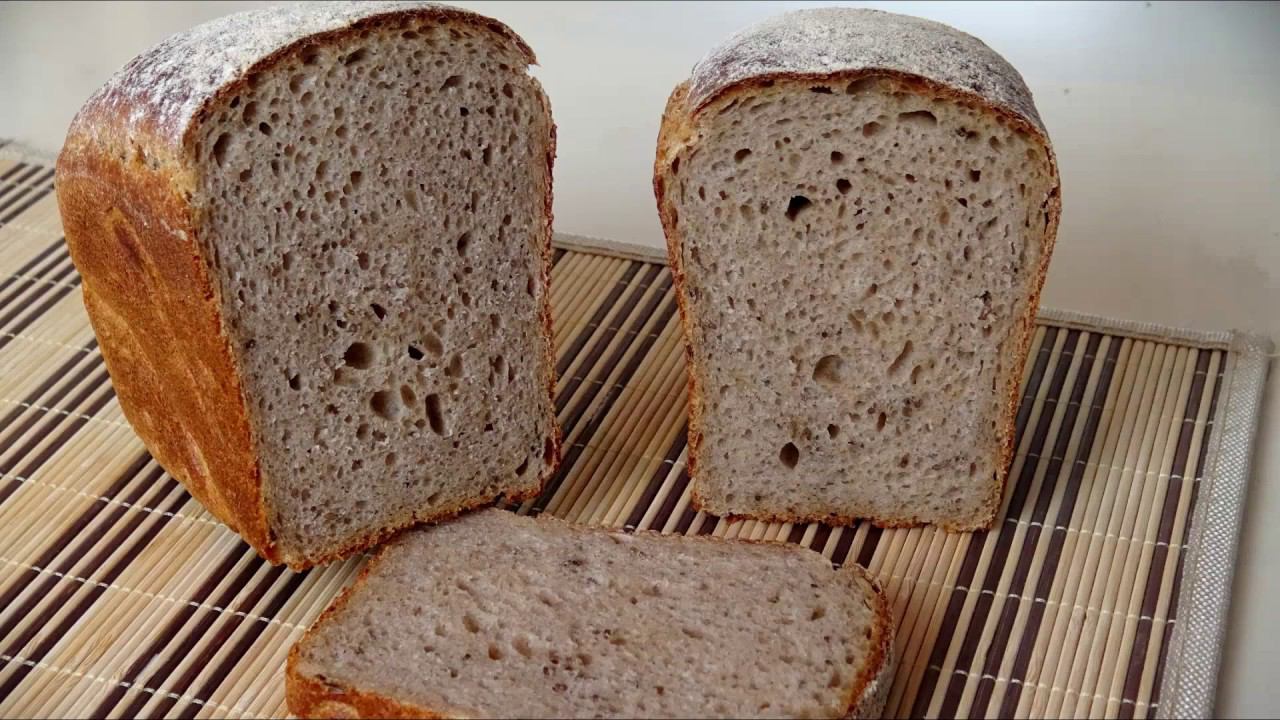 Как печь ржаной хлеб. Второй этап: замес теста, брожение, выпечка. смотреть онлайн