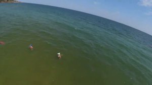 Аэросъемка с.Осовины, пляж, Гостевой дом "Замок грез"  #отдыхвкрыму #Керчь #осовины