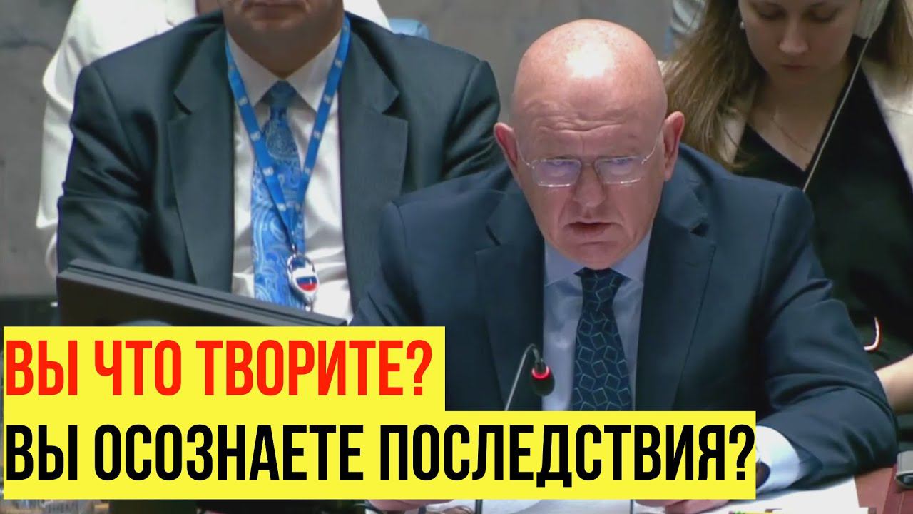СЛЕПИЛИ ИЗ УКРАИНЫ - АНТИРОССИЮ! Небензя в ООН обвинил США и их союзников в разжигании конфликта