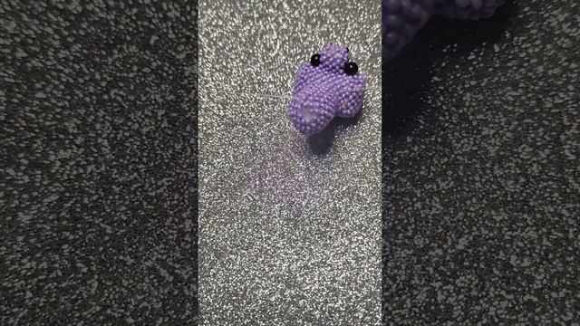 Амигуруми из бисера Единорог #бисероплетение #beads #amigurumi #амигуруми #бисер #handmade #единоро