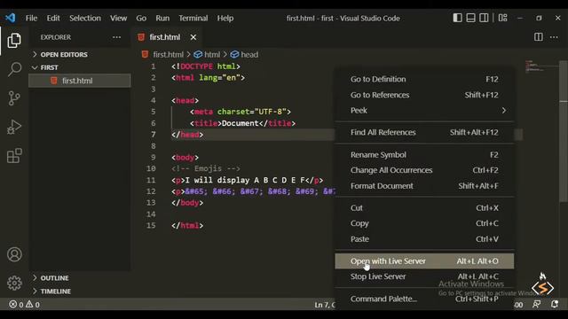 HTML Emojis - Lecture # 21 - Html5 CSS3 Tutorial in Hindi - codefromstart
