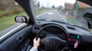 Honda Civic 6G 1.4i 1995 | POV Drive
