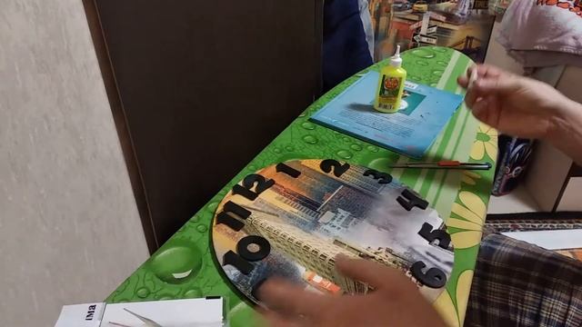 Настенные часы своими руками смотреть онлайн