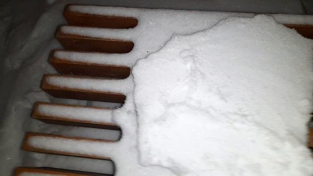 зимой
