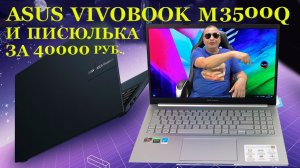 40000 руб за писюльку в игровом Asus VivoBook M3500Q и горькие слёзы диагноста компьютерного сервиса