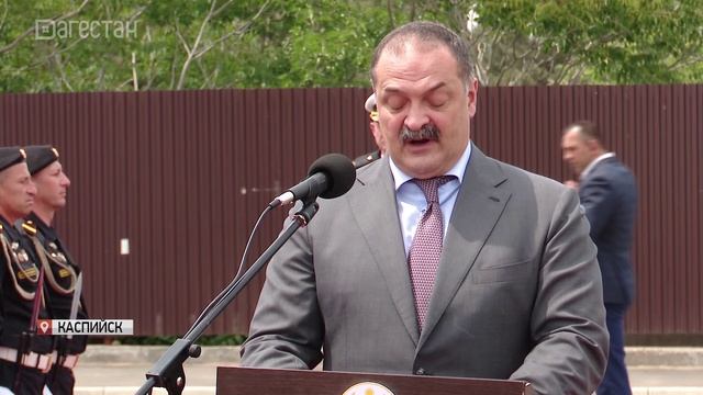 Сад памяти моряков Каспийской флотилии заложили в Каспийске