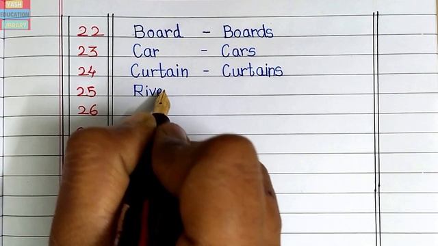 50 Singular and Plural Nouns || Singular and Plural || Learn English