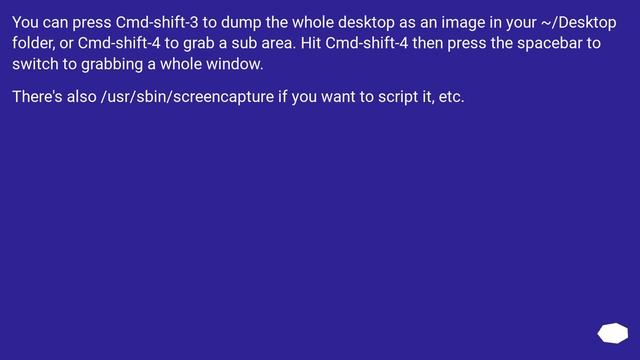 How to take screenshots in Mac OS X?