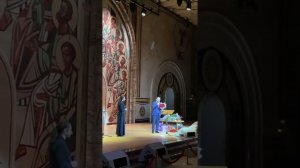 Председатель Фонда Архангела Михаила на концерте иеромонаха Фотия