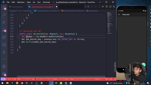 10.Upload Posts | Flutter Social Media App With Custom Backend | Flutter Social Media App