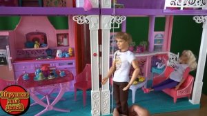 Видео с куклами Беременная Барби и ее капризы, Кен молодец