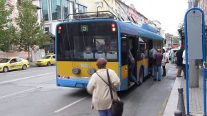 Атракционен автобус SETRA и градски тролейбус SKODA SOLARIS