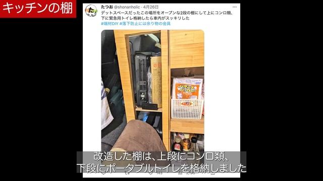 [車中泊DIY] 納車から5年、200万円の中古キャラバンをリフォームしました