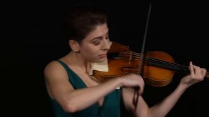 Bach: Partita No. 3 in E Major BWV 1006; Alana Youssefian, baroque violin 4K