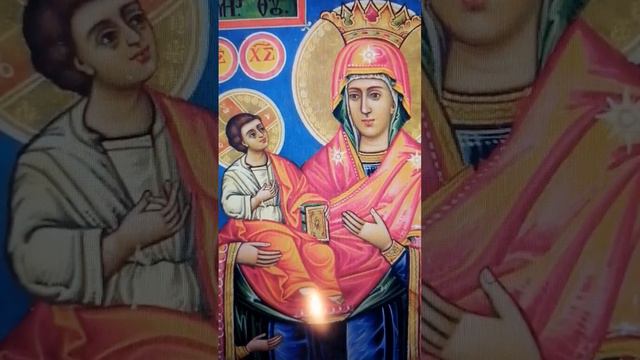 Икона Пресвятой Богородицы "Белобережская Троеручица Хиландарская" смотреть онлайн