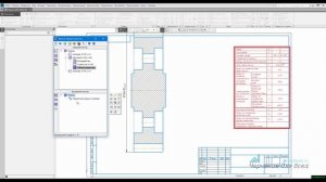 Видеоуроки Компас 3D V18 Зубчатое колесо (учебный чертеж)