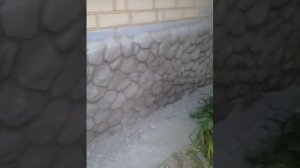 как штукатурить цоколь, стены под камень в домашних условиях