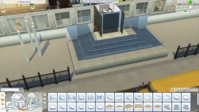 ? СТАРШАЯ ШКОЛА REALISTIC | SPEED BUILD THE SIMS 4 | NO CC | смотреть онлайн