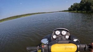 Завидово на гидроцикле BRP XP 1998 года / Конаково