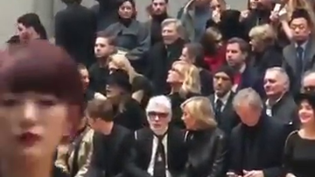 Robert Pattinson at Dior Show 20/01/2018