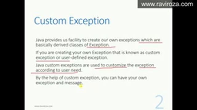Java Part-36 | How to Create Custom (own) Exception subclasses (Gujarati) смотреть онлайн