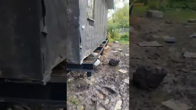Подъём дома на винтовые сваи || ГЛАВ СВАИ СПБ отзывы