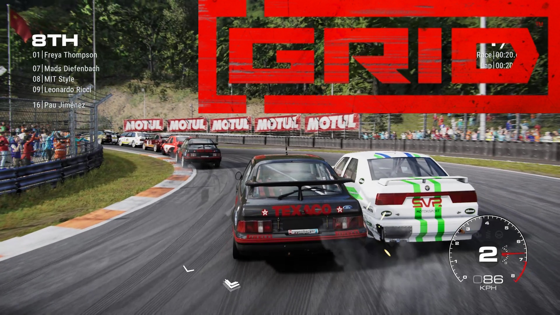 Ford Sierra & Alfa Romeo 155 - Classic Touring CUP | Прохождение игры GRID | Logitech G29