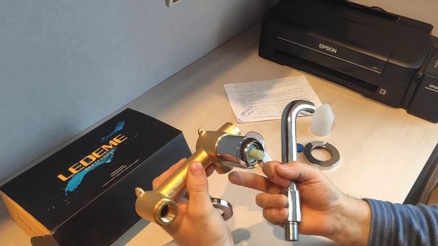 Распаковка - Смеситель Ledeme L1003-1 смотреть онлайн