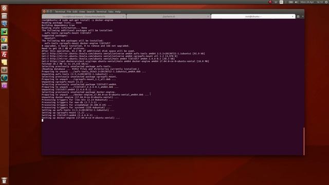 install docker and docker compose in Ubuntu server смотреть онлайн