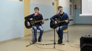 Песня под гитару Руки Вверх-Алешка (кавер)