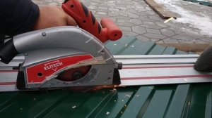 Как распилить профнастил