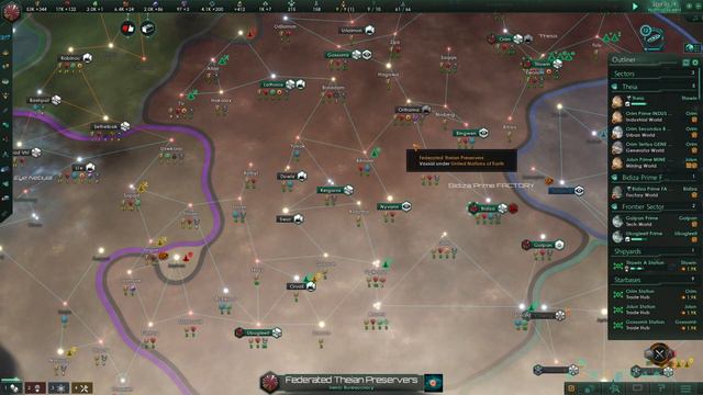 Stellaris Caelum 🚀 Part 12 Theian Preservers (Slow Play, Chill) смотреть онлайн