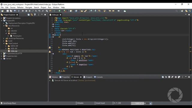 AULA 6 | JAVA SERVER PAGES (JSP) E EXPRESSION LANGUAGE (EL) | JAVA WEB смотреть онлайн