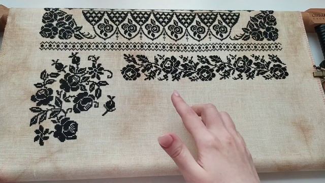 Вышивальный март - часть 2 - чуть-чуть апрельская. Вышивка крестом. смотреть онлайн