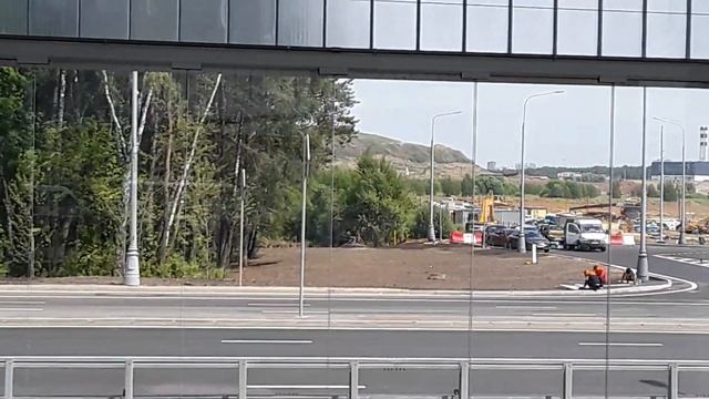 Станции Филатов Луг, Прокшино, Ольховская, Коммунарка на следующий день после открытия +"Синергия2" смотреть онлайн